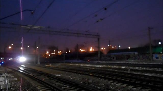 "Сапсан" ЭВС1-08 Москва - Санкт-Петербург смотреть онлайн