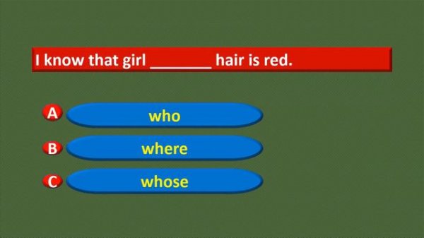 Choose the correct answer | Relative clauses | English Quizzes |Tests | Exercises | Vocabulary