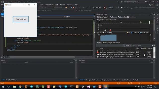 MySql Data MySqlClient MySqlException“The host localhost does not support SSL connections смотреть онлайн