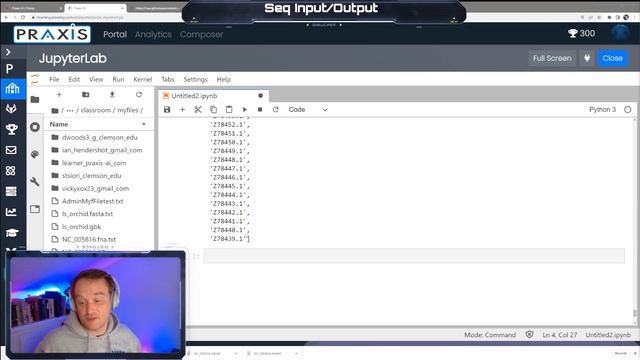 Python - Sequence Input Output - VDB Computational Biology смотреть онлайн