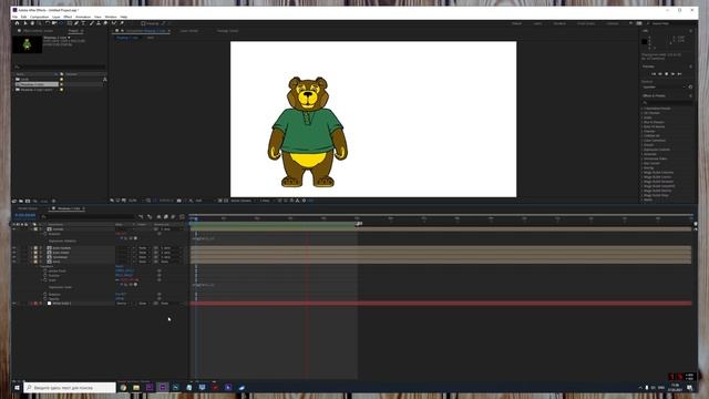 Простая анимация персонажа в Adobe After Effects за 10 минут