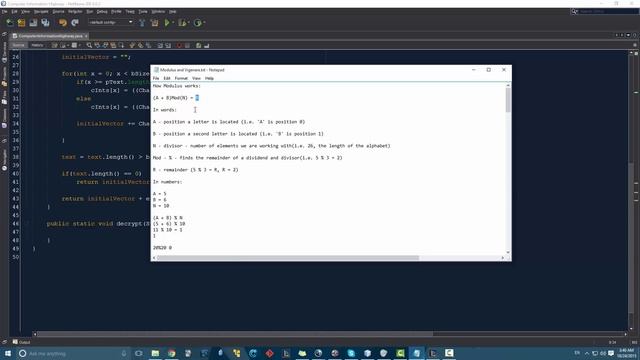 Java Programming Tutorial 32: Vigenère Cipher Pt. 5 смотреть онлайн