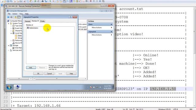 BlueKeep CVE-2019-0708 RDP Exploit смотреть онлайн