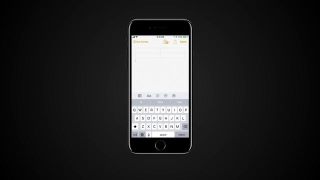 How to insert tables and sketches to Notes on iPhone with iOS 11 смотреть онлайн