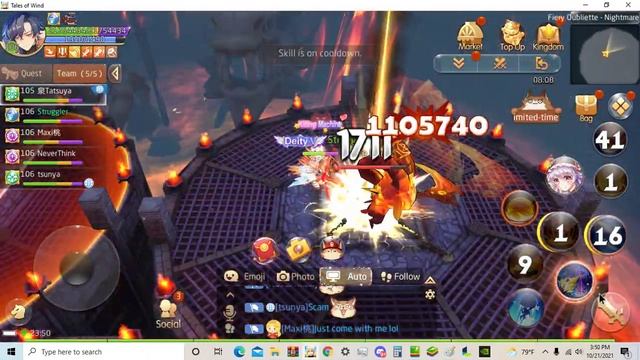 Tales Of Wind Misty Nm Fiery Oubliette with saint 5 смотреть онлайн