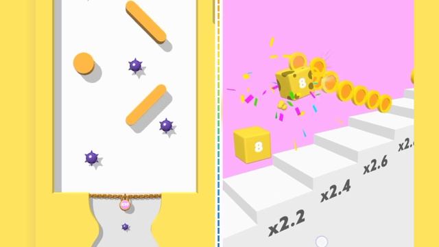 Satisfying Mobile Gameplay/ Puff Up - balloon puzzle vs Merge Jump 2048 - 2048 Ball gameplay part # смотреть онлайн