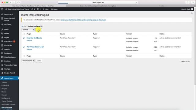How to update Essential Real Estate plugin смотреть онлайн