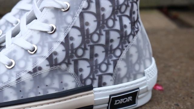 CLASSICS! Dior B23 Canvas High-Top Oblique Sneakers (Review) + ON FOOT