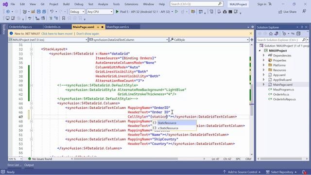 How to Customize the Appearance of the .NET MAUI DataGrid Control смотреть онлайн