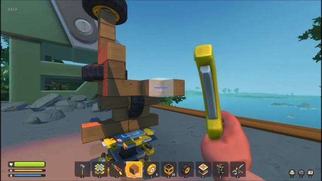 ET Phone Home - Using totebot heads to send a message in Scrap Mechanic Survival смотреть онлайн