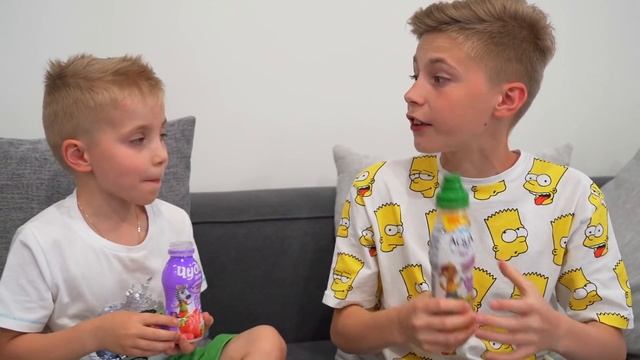 МАМА нас НАКАЗАЛА!!! Tisha And Dania Ride On Children's Motorcycle And Stuck In The Ground .