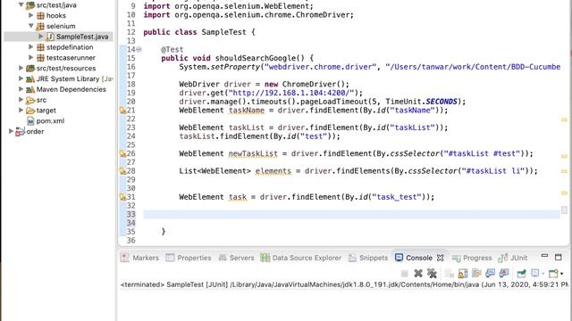 BDD with Cucumber - Part 4 - Web Automation - Selenium смотреть онлайн
