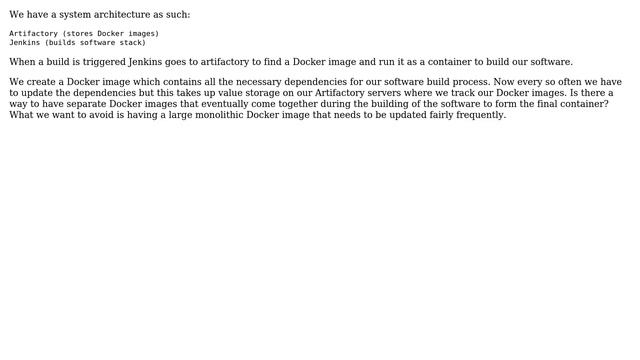 DevOps & SysAdmins: How to handle Docker Images with constantly updating dependencies? смотреть онлайн