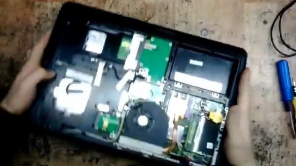 разбираем asus k501p