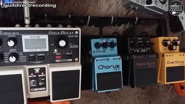 GUITAR PEDALS + GUITAR RIG 5 [Clean Tone and External Distortion]. смотреть онлайн