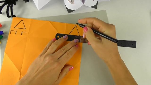 Оригами Монстры на Хэллоуин | Оригами двигающаяся игрушка из бумаги смотреть онлайн