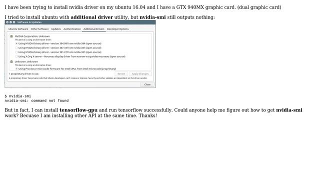 Ubuntu: How to install nvidia driver ubuntu? смотреть онлайн