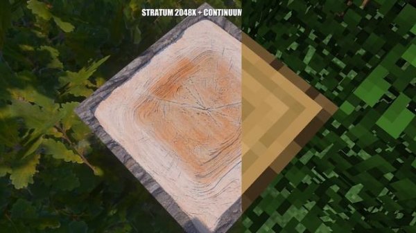 Minecraft 2020 - Stratum 2048x POM/PBR | Continuum Shader - Realistic Graphics - Ray Tracing - 4K