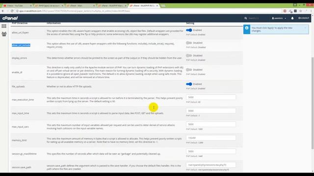 Tutorial 18 - How to edit php.ini on shared servers (PHP Configuration) смотреть онлайн
