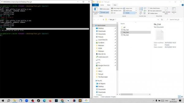 Git. Урок 05. Просмотреть изменения. Git diff.