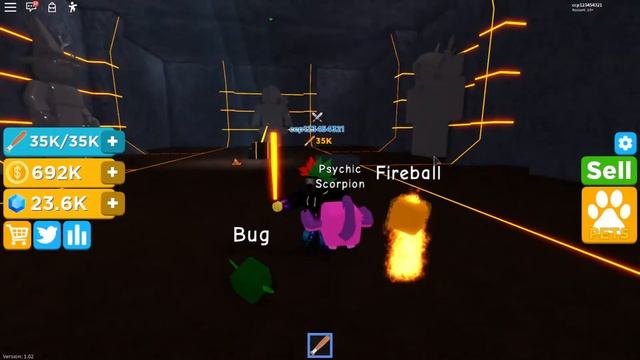 пасхалка от разработчиков новой игры симулятора чемпиона биты (ROBLOX) :) смотреть онлайн