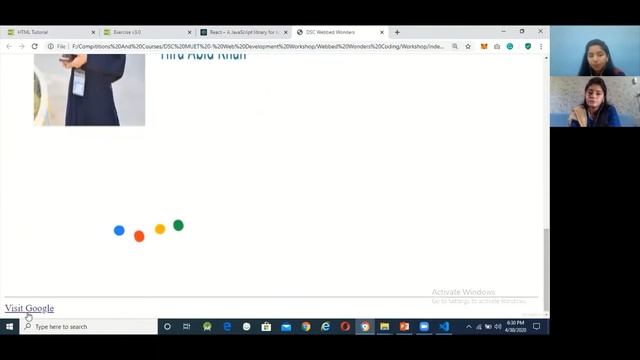 DSC MUET Online Workshop - Webbed Wonders 1/3 смотреть онлайн