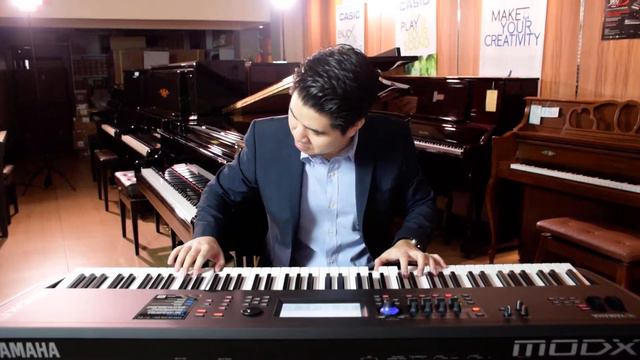 รีวิวYAMAHA MODX8 Synth Piano Demo by Kuljaesol смотреть онлайн