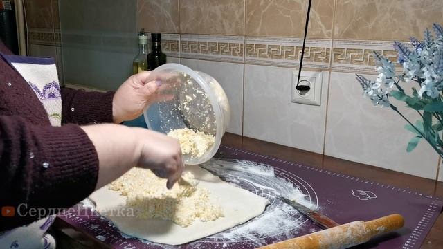 Слойки с Творогом и Сыром|Кухня|?#СердцеЦветка,#Кухня смотреть онлайн