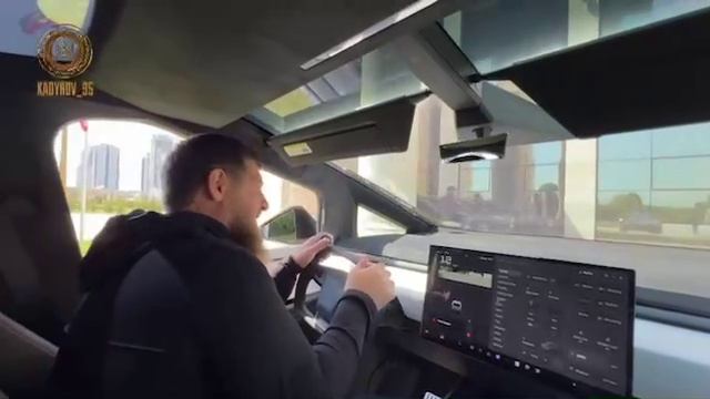 Кадыров на Cybertruck