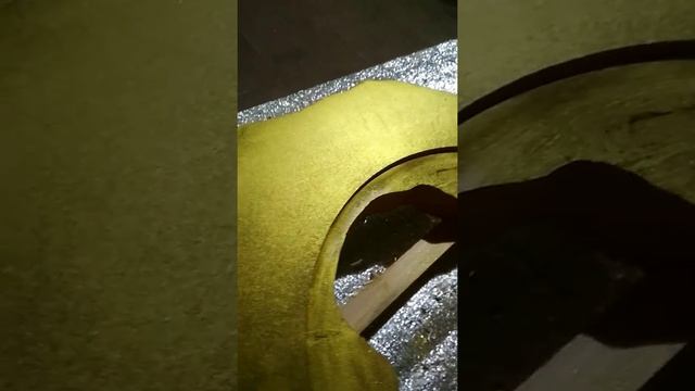 Эффект сусального золота на торцевом спиле вяза(карагача) смотреть онлайн
