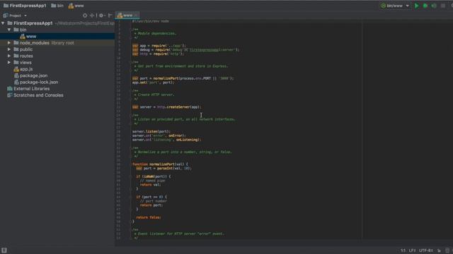 09 Запуск приложения | Фундаментальный курс Node.js смотреть онлайн