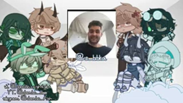 ||реакция моей ау МШ на ориг||1/?||MineShield Au||