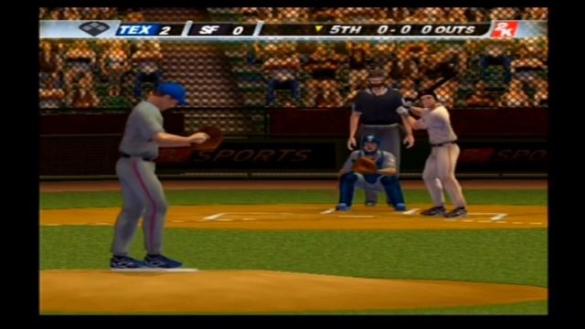 Major League Baseball 2K11 PS2 Texas Rangers vs San Francisco Giants смотреть онлайн