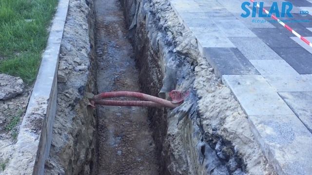 Монтаж противотаранных ограждений в аэропорту ПЛАТОВ. Часть 1. смотреть онлайн