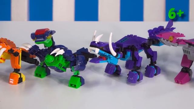 #TITAN FORM HEROES: Собираем робота из шести конструкторов смотреть онлайн