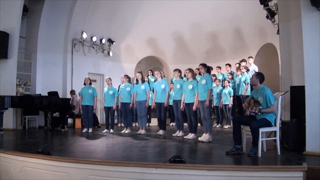 Мастер-класс детского хора "Веснянка" под руководством Л.В. Алдаковой в Муз.-пед. училище Петербург смотреть онлайн