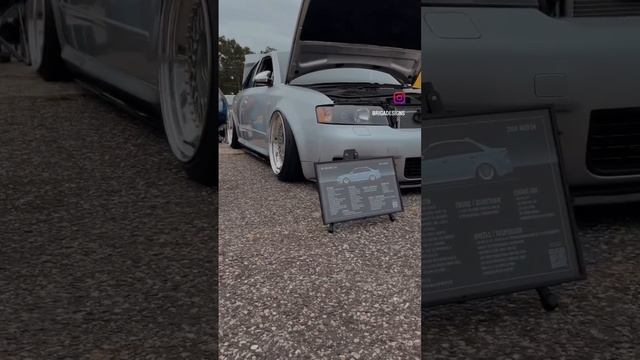 Bagged B6 Audi S4 on BBS RS смотреть онлайн