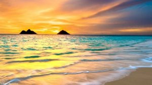 Гавайская музыка _ Тропическая пляжная музыка и красивые пейзажи Гавайев