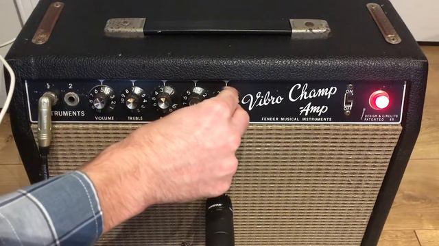 Fender Vibro Champ 1965 смотреть онлайн