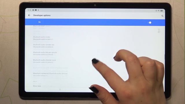 How To Enable And Enter The Developer Options On The REALME Pad