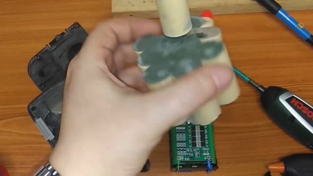 Меняем аккумуляторы в шуруповерте Интерскол 12В с NICd на Li Ion