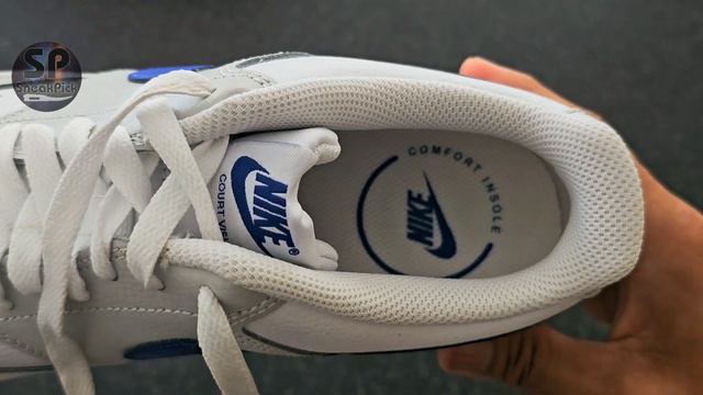 Nike Court Vision Low (Photon Dust/Racer Blue-White) - UNBOXING | DETAILED LOOK смотреть онлайн