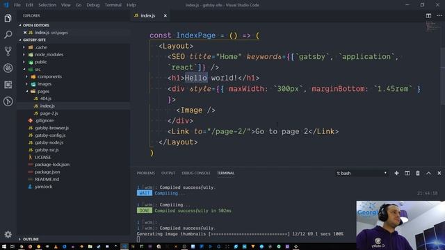 Gatsby Tips #1 - Install and Deploy смотреть онлайн