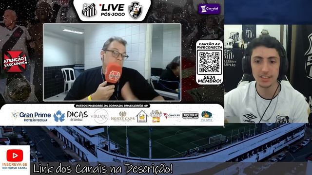 REAÇÕES dos VASCAÍNOS FURIOSOS com a DERROTA - SANTOS 4X1 VASCO [REACT BRASILEIRÃO 2023] смотреть онлайн
