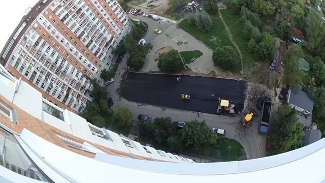 Асфальтирование парковки во дворе смотреть онлайн