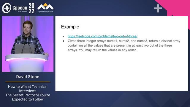 Lightning Talk_ How to Win at Coding Interviews - David Stone - CppCon 2022 смотреть онлайн