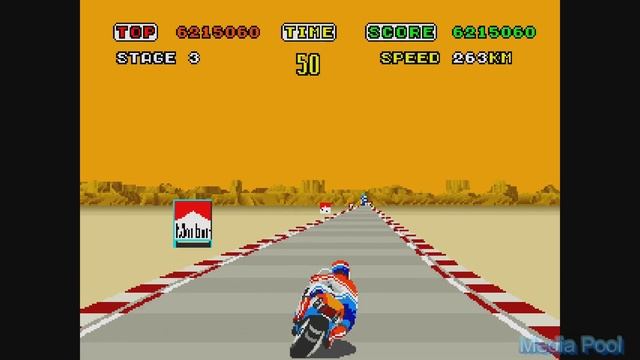 Hang-On (Arcade) Playthrough longplay retro video game смотреть онлайн