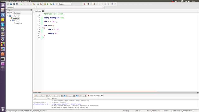 C++ pamokos - 31 - Pavadinimų matomumas: sritys смотреть онлайн