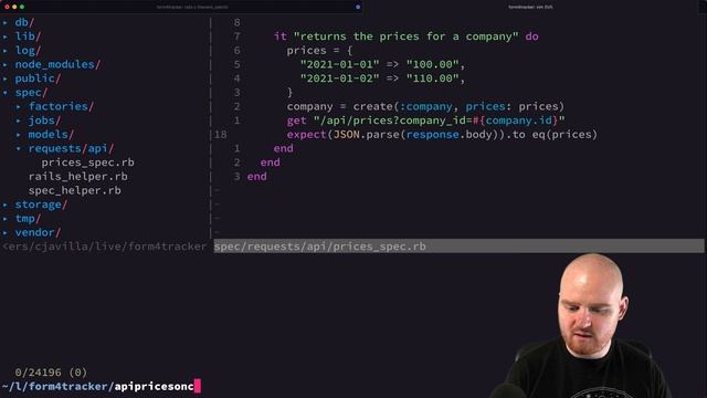 Rspec request specs for an API Controller with Rails смотреть онлайн