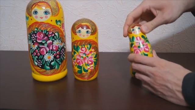 Матрешки. Собираем матрешку. смотреть онлайн